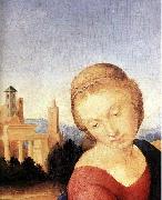 RAFFAELLO Sanzio Madonna and Child with the Infant St John oil